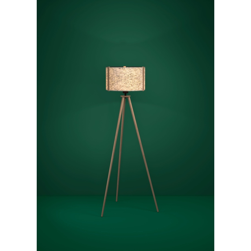 Eglo - Lampadaire 1xE27/25W/230V beige