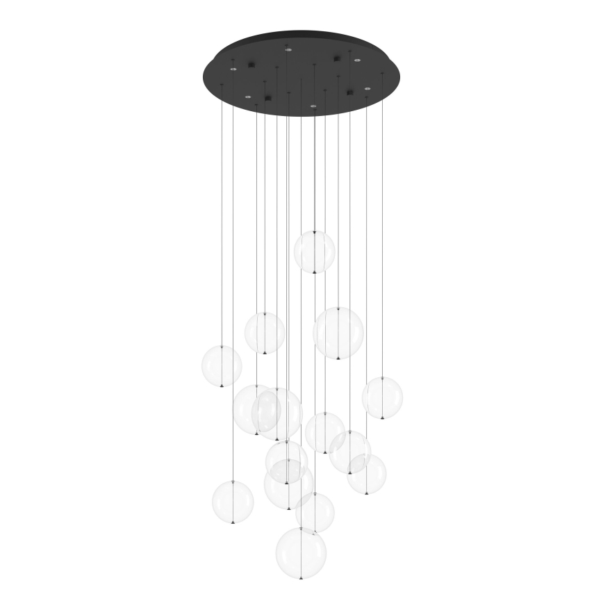 Eglo - Suspension filaire à intensité variable 6xLED/4,2W/230V 3000K transparent