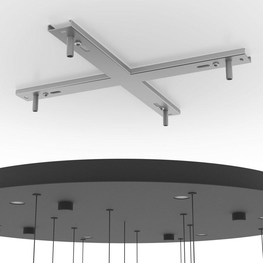Eglo - Suspension filaire à intensité variable 6xLED/4,2W/230V 3000K transparent