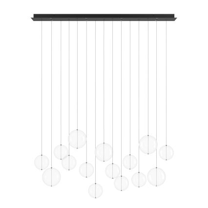 Eglo - Dimbare LED hanglamp aan een koord 8xLED/4,2W/230V 3000K doorzichtig