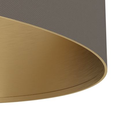 Eglo - Lampadaire 1xE27/40W/230V marron/doré