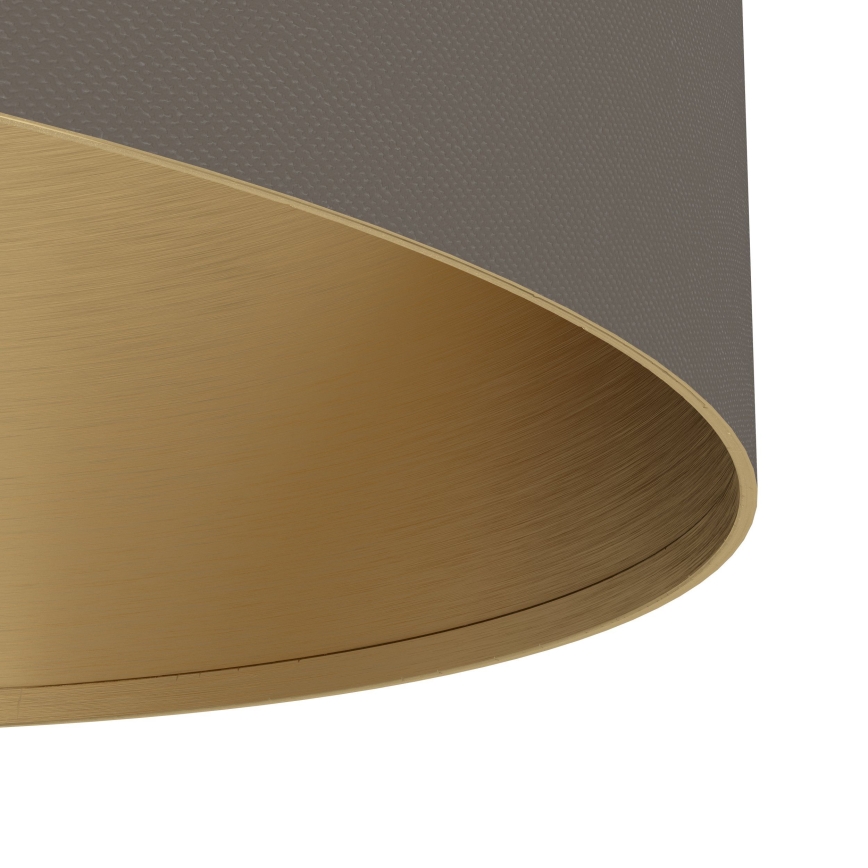 Eglo - Lampadaire 1xE27/40W/230V marron/doré