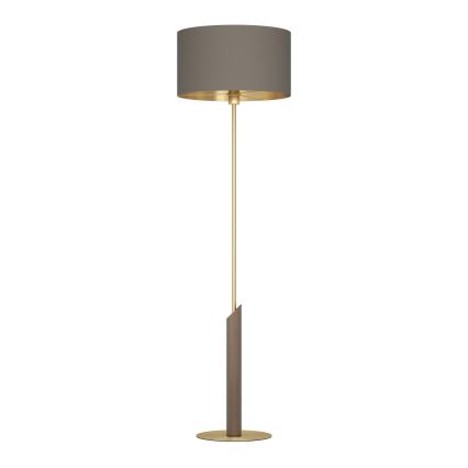Eglo - Lampadaire 1xE27/40W/230V marron/doré