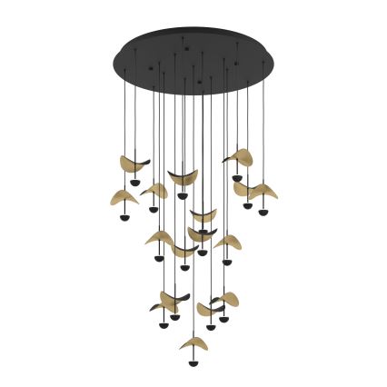 Eglo - Suspension filaire à intensité variable 17xLED/2,3W/230V 3000K d. 78 cm