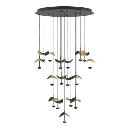 Eglo - Suspension filaire à intensité variable 17xLED/2,3W/230V 3000K d. 78 cm