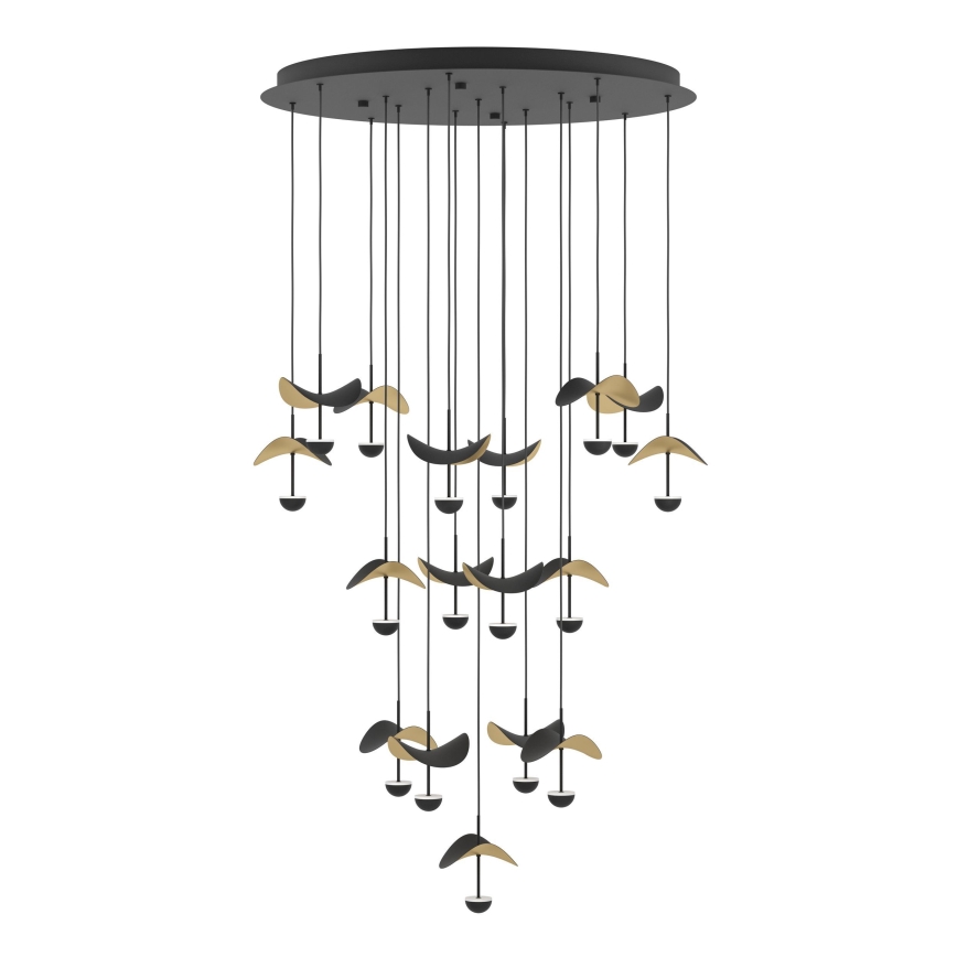 Eglo - Suspension filaire à intensité variable 17xLED/2,3W/230V 3000K d. 78 cm