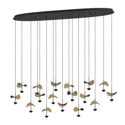 Eglo - Suspension filaire à intensité variable 17xLED/2,3W/230V 3000K