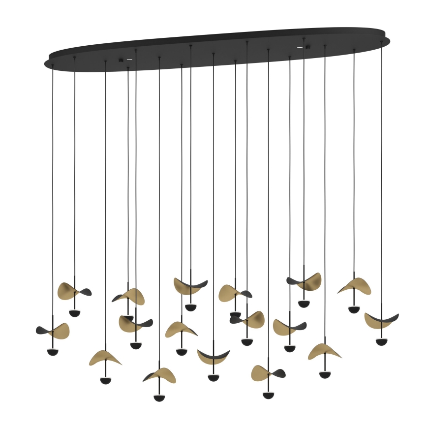 Eglo - Suspension filaire à intensité variable 17xLED/2,3W/230V 3000K