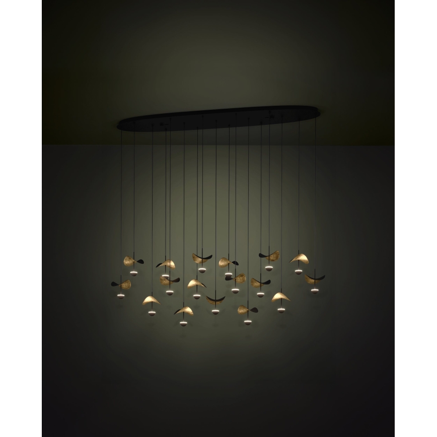 Eglo - Suspension filaire à intensité variable 17xLED/2,3W/230V 3000K