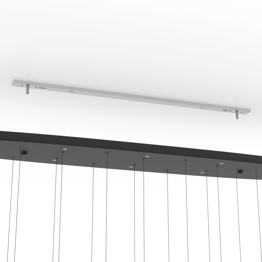 Eglo - Suspension filaire à intensité variable 8xLED/4,2W/230V 3000K transparent