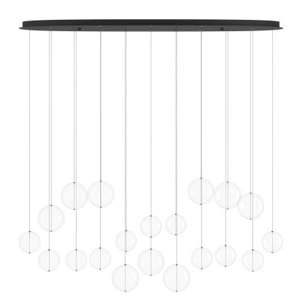 Eglo - Suspension filaire à intensité variable 8xLED/4,2W/230V 3000K transparent