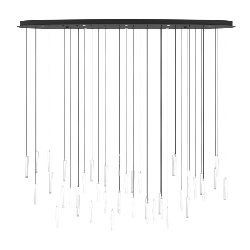 Eglo - Suspension filaire à intensité variable 8xLED/4,2W/230V 3000K transparent