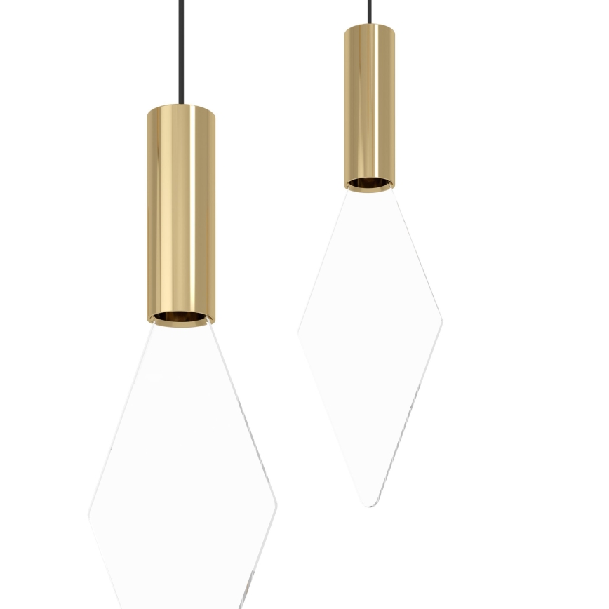 Eglo - Suspension filaire à intensité variable 10xLED/3W/230V 3000K d. 58 cm doré