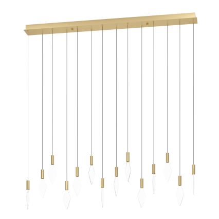 Eglo - Suspension filaire à intensité variable 14xLED/3,3W/230V 3000K doré