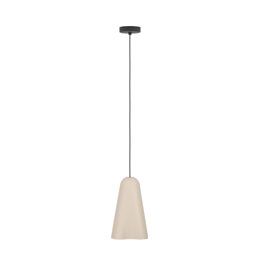 Eglo - Hanglamp aan een koord 1xE27/40W/230V beige
