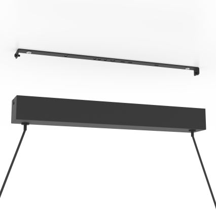 Eglo - Suspension filaire à intensité variable LED/20W/230V 3000K noir