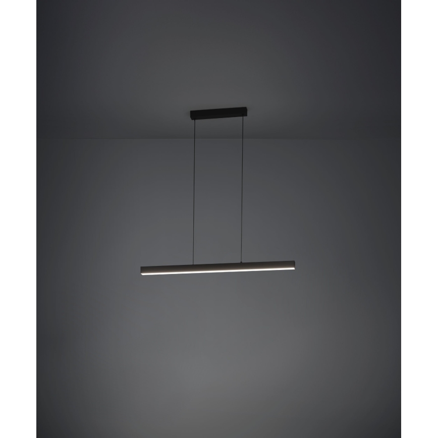 Eglo - Suspension filaire à intensité variable LED/20W/230V 3000K noir