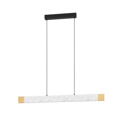 Eglo - Suspension filaire à intensité variable LED/22,2W/230V 3000K marron/gris