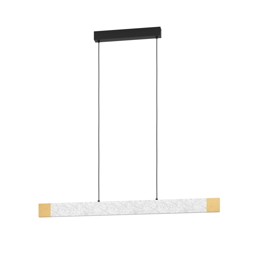 Eglo - Suspension filaire à intensité variable LED/22,2W/230V 3000K marron/gris