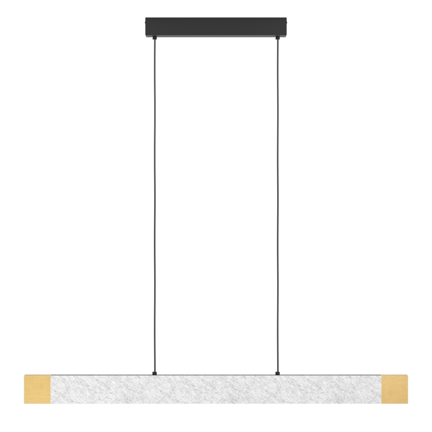 Eglo - Suspension filaire à intensité variable LED/22,2W/230V 3000K marron/gris