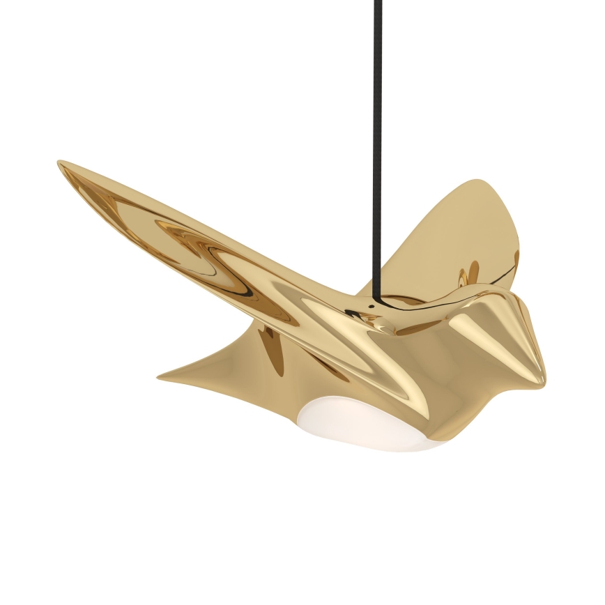 Eglo - Suspension filaire à intensité variable 17xLED/3W/230V 3000K doré