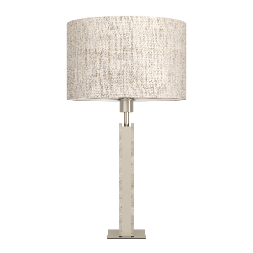 Eglo - Lampe de table 1xE27/40W/230V beige