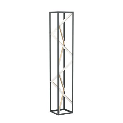 Eglo - Dimbare LED Staande lamp LED/23W/230V 2700-6500K zwart/goud + afstandsbediening