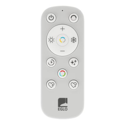 Eglo - Dimbare LED Staande lamp LED/23W/230V 2700-6500K zwart/goud + afstandsbediening