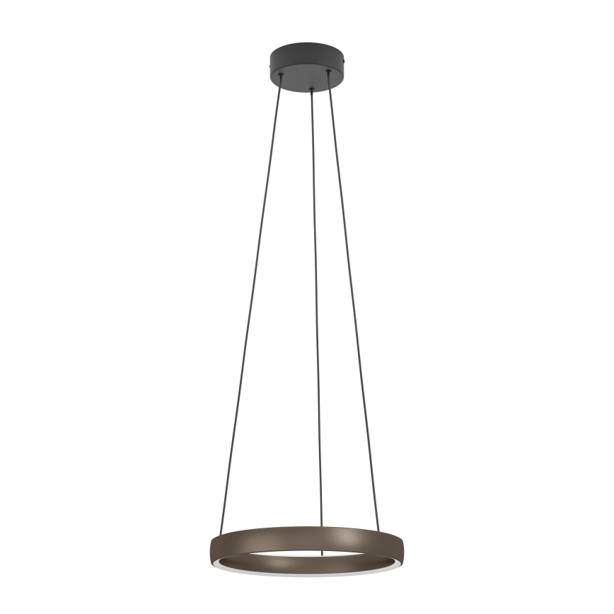 Eglo - dimbare LED-hanglamp aan kabel met bewegingssensor, 2xLED/19W/230V, 2200-6500K, Ø 55 cm, bruin