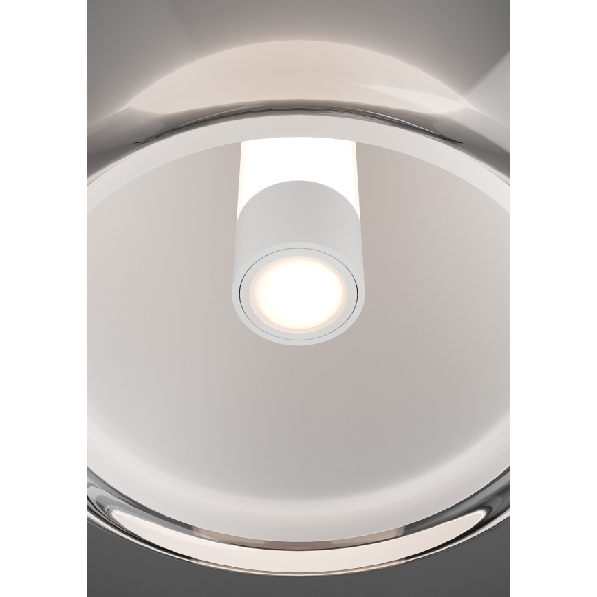 Eglo - LED Dimbare hanglamp aan kabel LED/7W/230V + 2xLED/5,5W + 3xLED/1,6W 2200-6500K zwart chroom