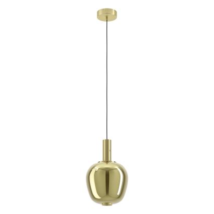 Eglo - LED-dimbare hanglamp aan kabel LED/6W/230V + LED/1,6W 2200-6500K Ø25 cm goudkleurig
