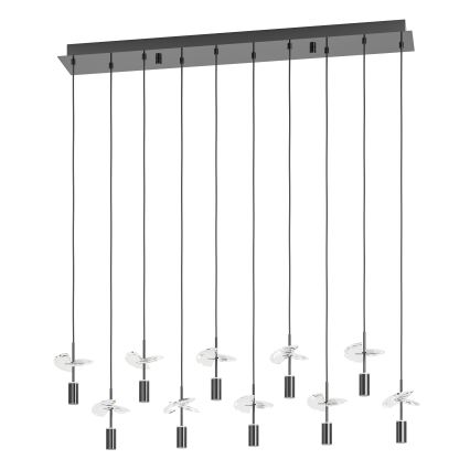Eglo - LED-kroonluchter aan kabel 10xLED/2,6W/230V 2200/3000/4000K glanzend chroom