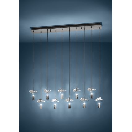 Eglo - LED-kroonluchter aan kabel 10xLED/2,6W/230V 2200/3000/4000K glanzend chroom