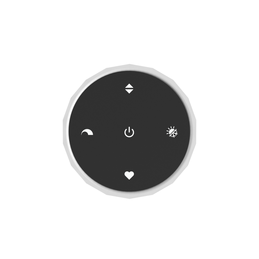 Eglo - Dimbare LED-pendellamp met kabel LED/30W/230V 2200-6500K messing + afstandsbediening