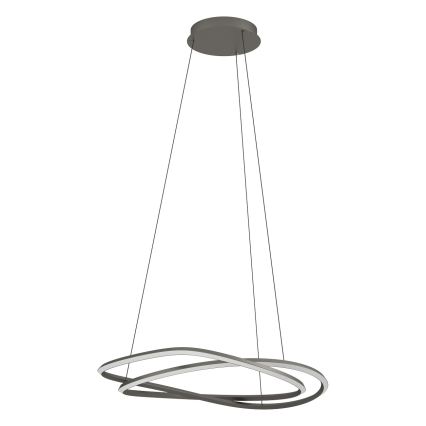 Eglo - Dimbare LED-hanglamp aan kabel LED/60W/230V 2200-6500K grijs + afstandsbediening