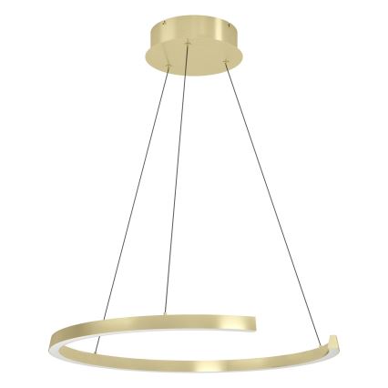 Eglo - Dimbare LED-hanglamp aan kabel LED/24,8W/230V 2200-6500K goud + afstandsbediening