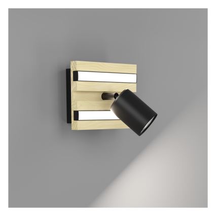 Eglo - Applique murale à spots LED/2,2W/230V + 2xLED/1,2W + 2xLED/2W beige/noir