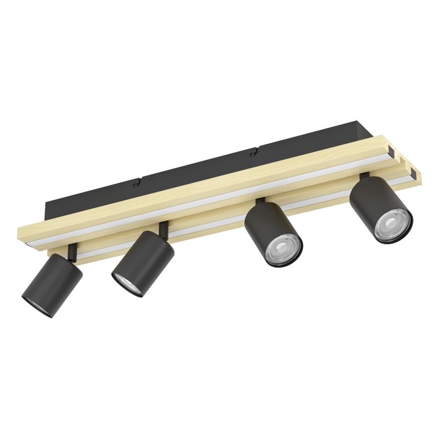 Eglo - LED-spot 4xLED/2,2W/230V + 2xLED/1,2W + 2xLED/2W beige/zwart