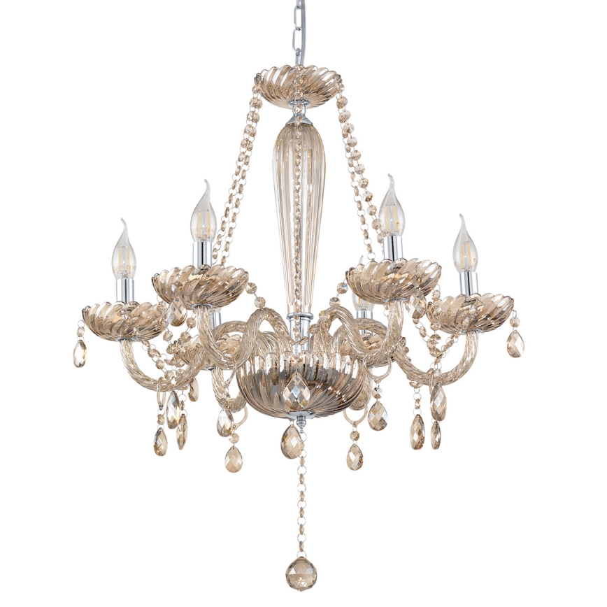 Eglo - Hanglamp 6xE14/40W/230V