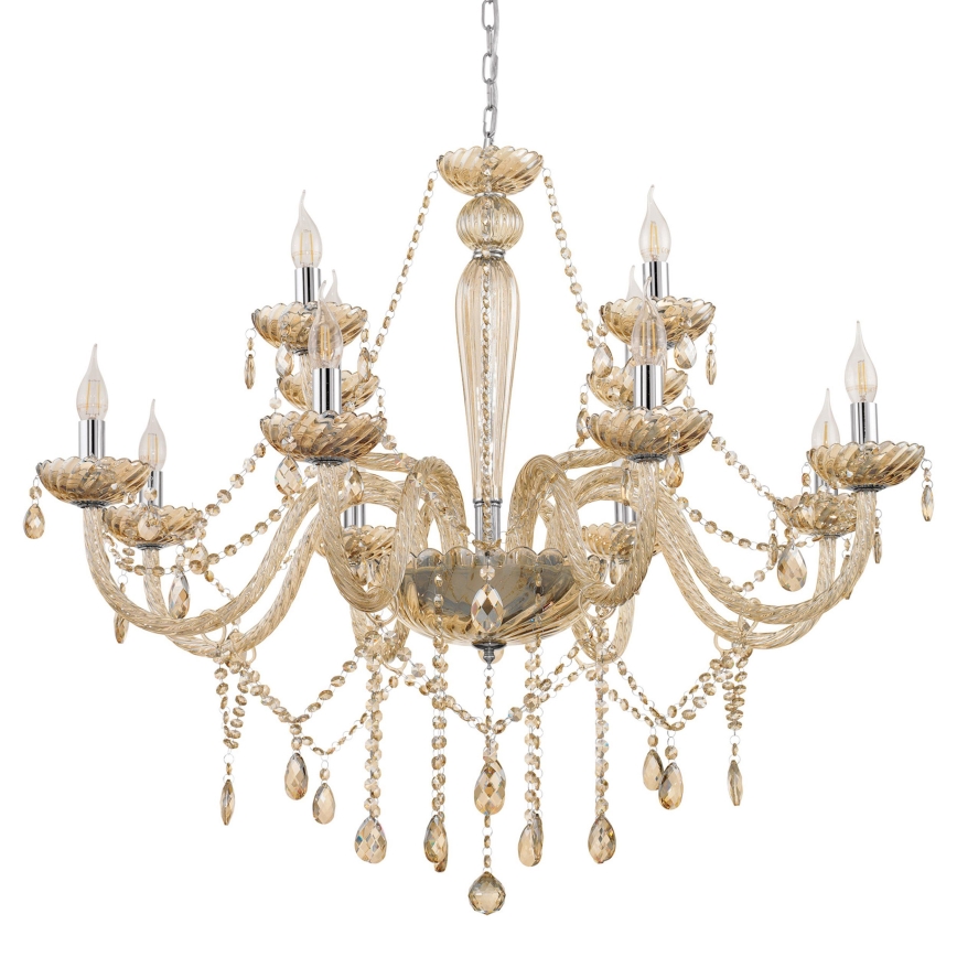 Eglo 39094 - Hanglamp BASILANO 12xE14/40W/230V