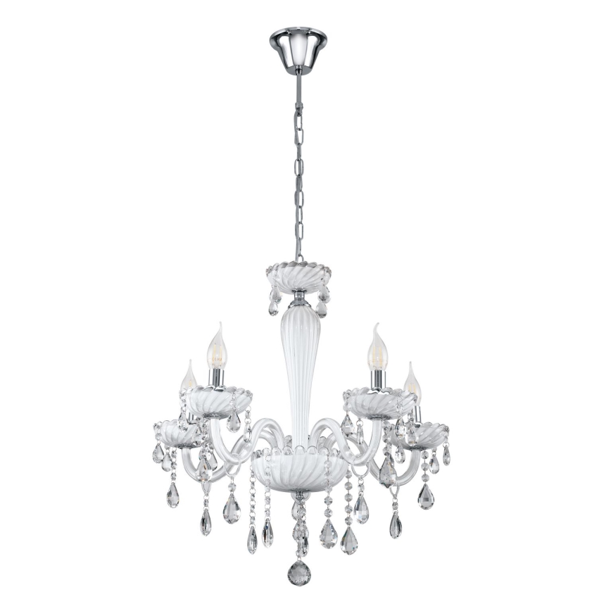 Eglo 39113- Hanglamp CARPENTO 5xE14/40W/230V