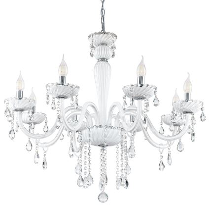 Eglo 39114 - Hanglamp CARPENTO 8x14/40W/230V