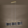 Eglo 39225 - Hanglamp aan kabel DOLORITA 3xE27/60W/230V