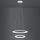 Eglo 39273 - Dimbare LED hanglamp aan een koord PENAFORTE 1xLED/33W/230V + 1xLED/19,W