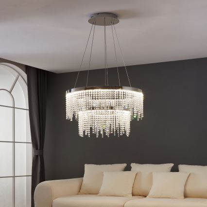 Eglo - Dimbare LED hanglamp aan een koord LED/45W/230V
