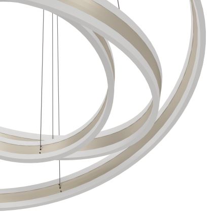 Eglo - Suspension filaire à intensité variable LED/78W/230V + LED/70W + LED/34W