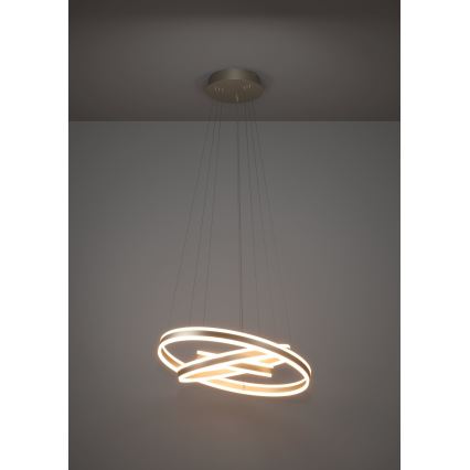 Eglo - Suspension filaire à intensité variable LED/78W/230V + LED/70W + LED/34W