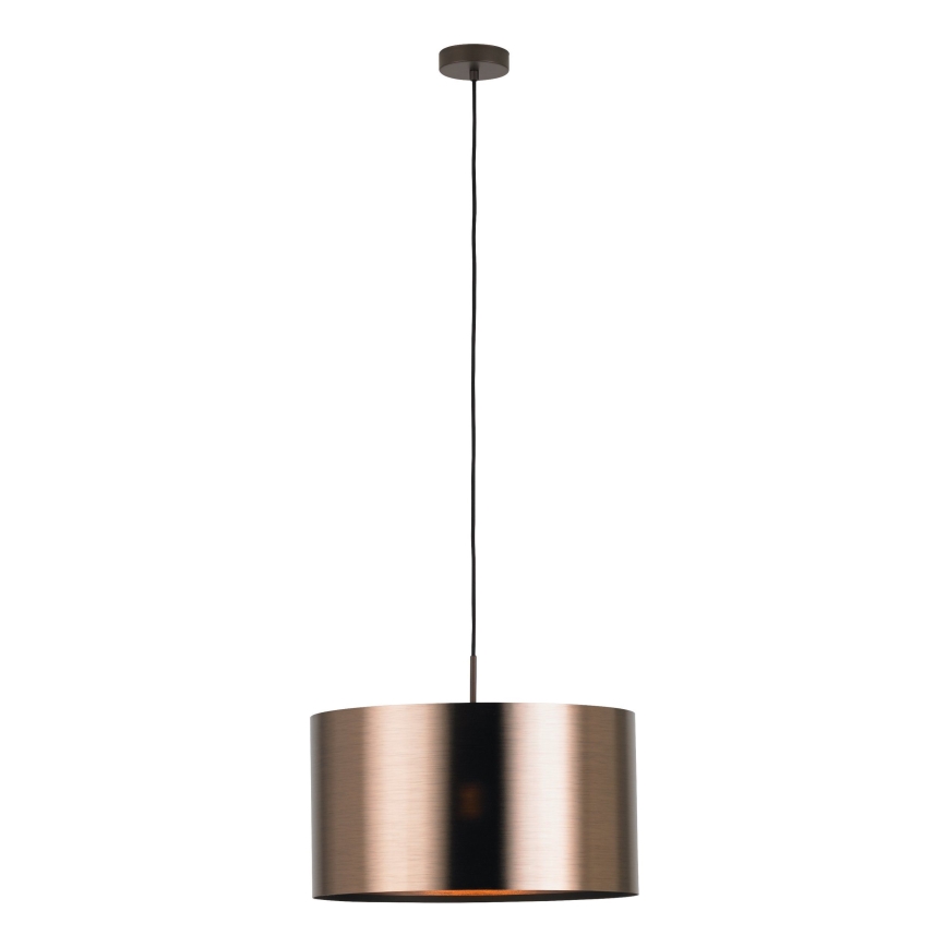 Eglo - Hanglamp aan een koord 1xE27/60W/230V koper