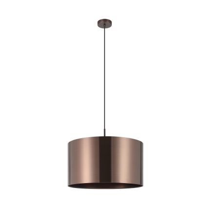 Eglo - Hanglamp aan een koord 1xE27/60W/230V koper