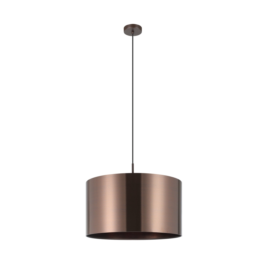 Eglo - Hanglamp aan een koord 1xE27/60W/230V koper